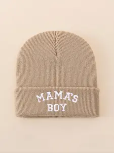 Unisex Beanie Hat for Toddlers, Kids & Babies, Y2K Style, Newborn Knitted Hat, Warm Winter Cap for Daily Commute, Knitting Beanie