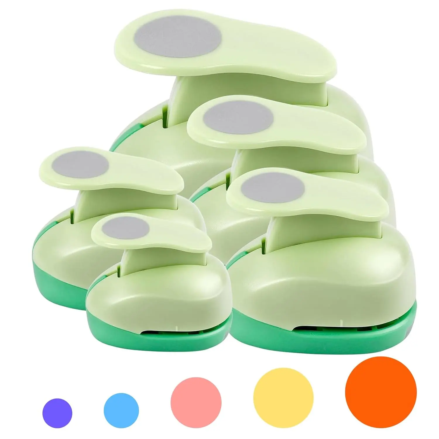 UCEC Circle Hole Punch - Office Stationery, Office Accessories, Paper Punch Tool for Crafting, Scrapbook Creation