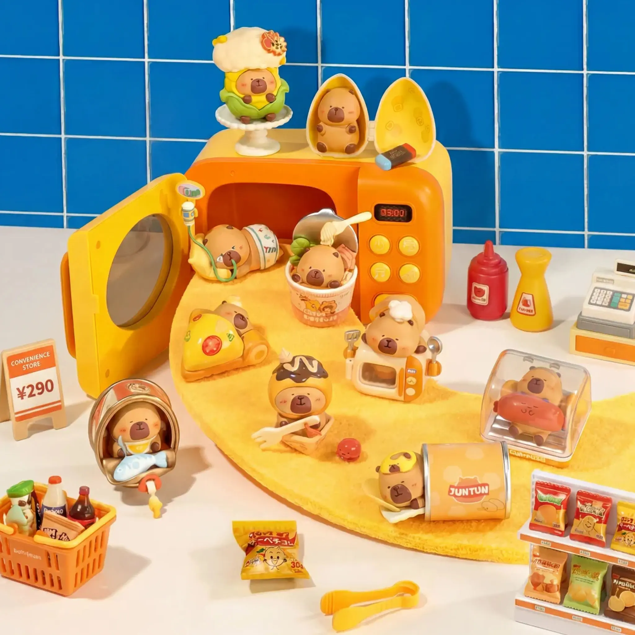 [TTM] Tuntun Mart Series Miniature Blind Box, Collectible Doll Toy for Collecting