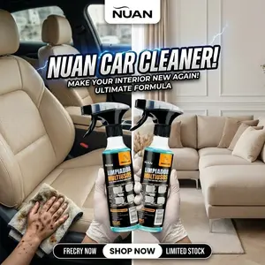NUAN Multi-purpose Cleaning Spray - Heavy Duty Stain Remover for Car Interiors & Home Surfaces - Ultimate Solution for Deep Cleaning Stubborn Dirt