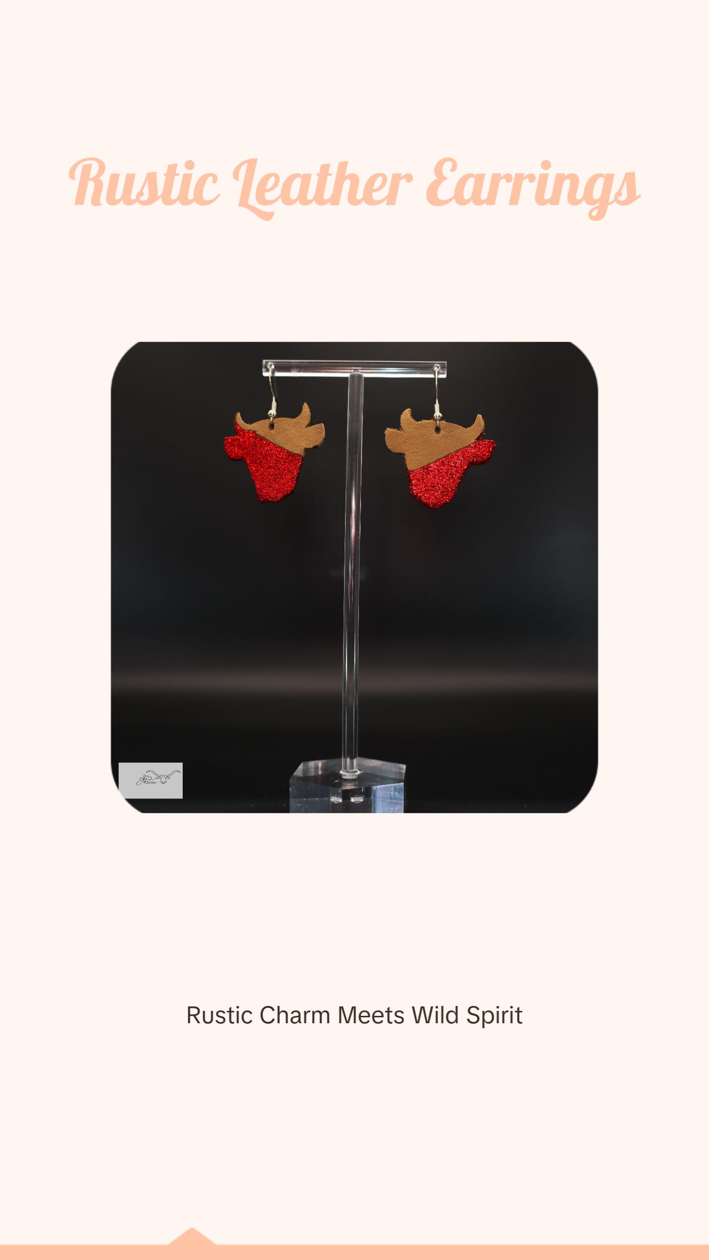 Longhorn Earrings - grab attention everywhere you go