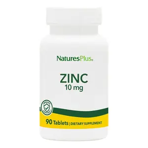 Zinc 10 mg Tablets Vitamin by NaturesPlus Dietary Supplement