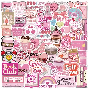 ‌50 Lover Series Hand-Drawn Graffiti Stickers for DIY Decoration, PVC Stickers for Phone Cases, Cups, and Luggage‌