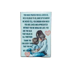 A Child's Love Letter to Mom – 2x3 Personalized Photo Magnet