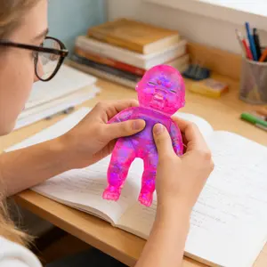 Squishy Natash Doll Slow Rebound Stress Relief Toy for Kids Adults Fidget Sensory Play