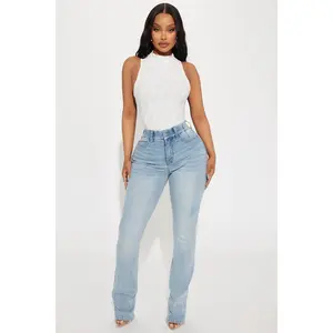 She Stands Out Tummy Control Bootcut Jeans - Medium Wash