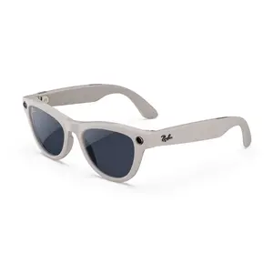 Ray-Ban Meta Skyler (Gen 2) Shiny Chalky Gray Transitions® Sapphire Lenses