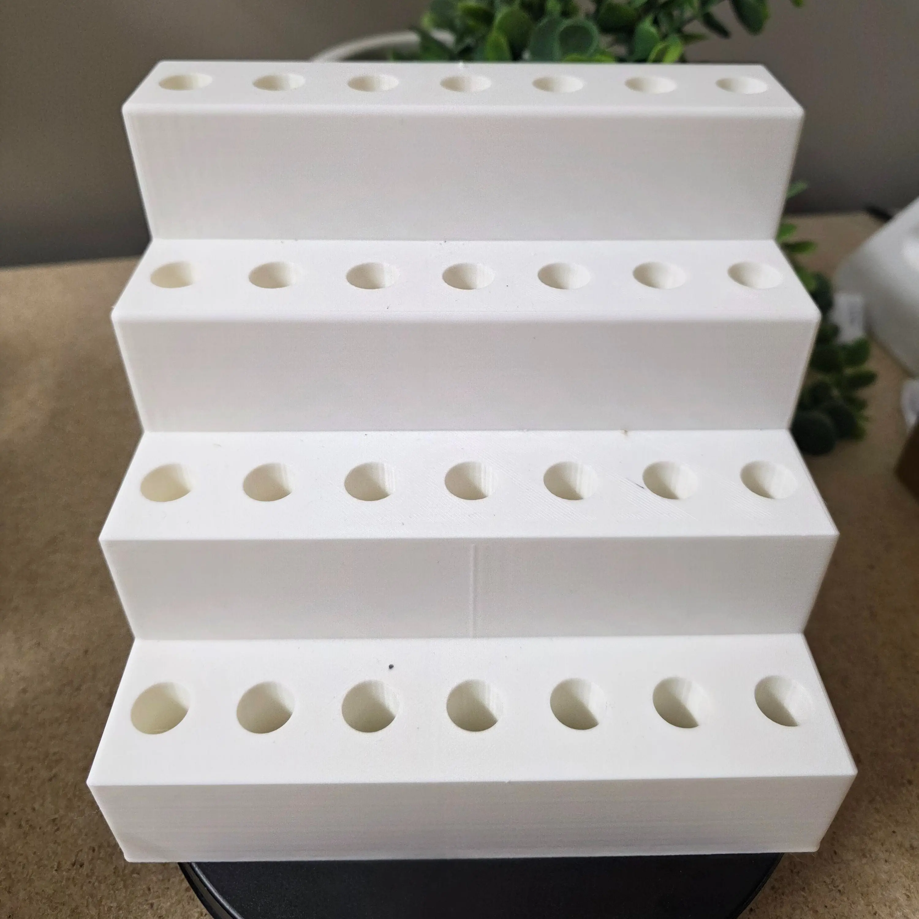 3D Printed Pen Stand for Rhinestone Pens - Stable Base, Versatile Design, Perfect for Desks 14mm Hole