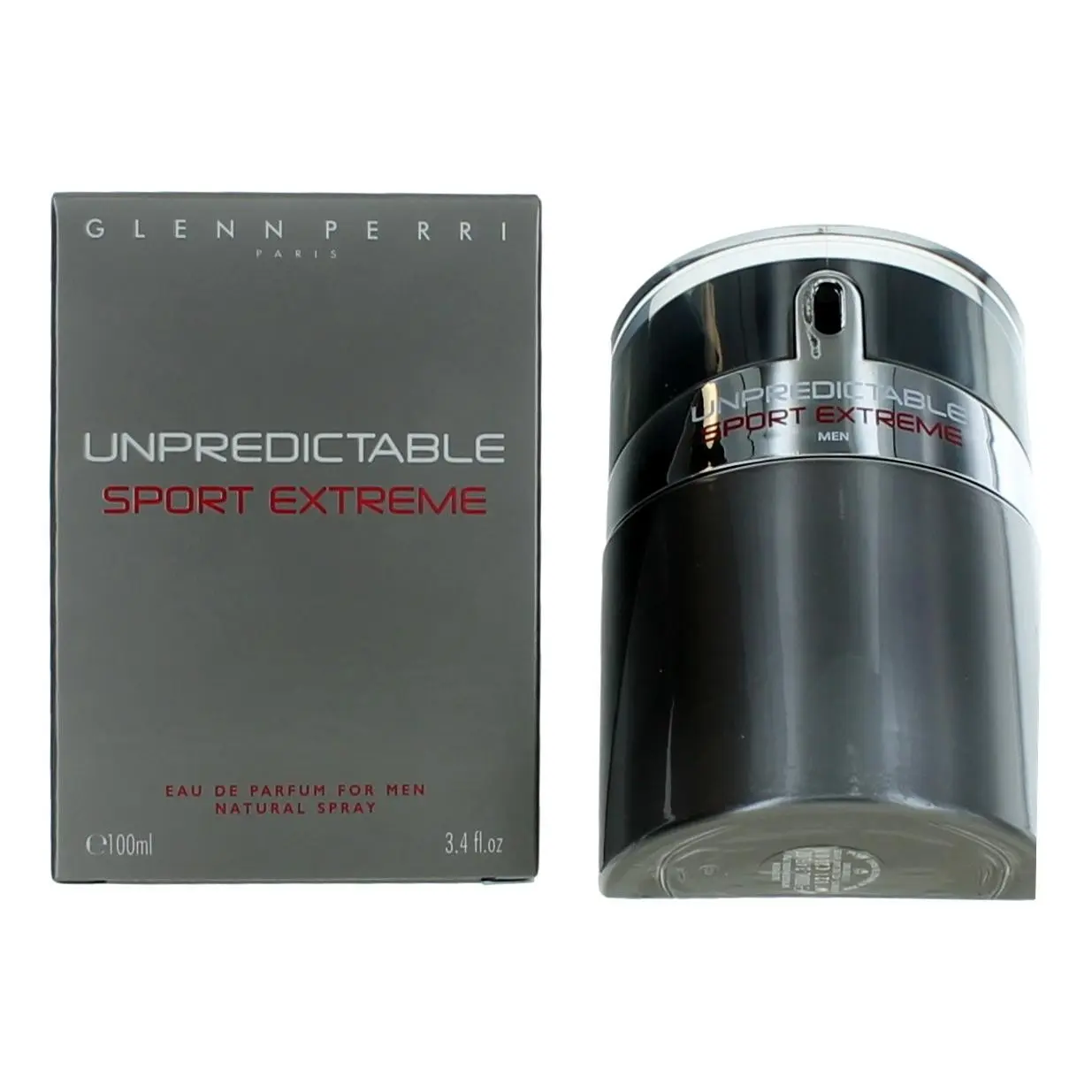 Unpredictable Sport Extreme Eau de Parfum for Men, Masculine Sport Men's Fragrance, 3.4 oz / 100 ml EDP Spray, Edp Perfume Spray, 100Ml Perfume
