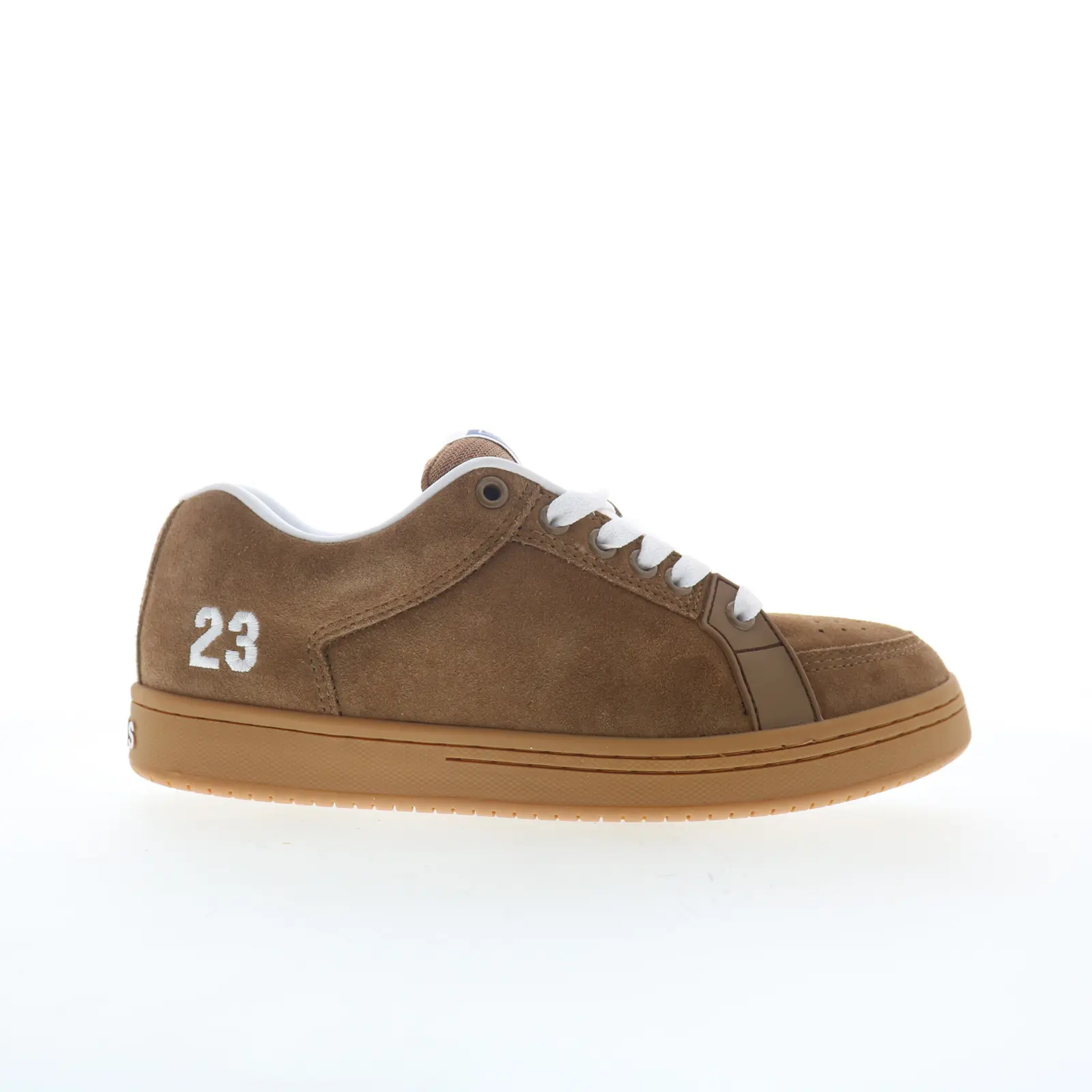 Etnies Sal 23 4102000155212 Mens Brown Suede Skate Inspired Sneakers Shoes