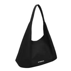 FAURALA Canvas Tote Bag for Women Men Shoulder Slouchy Handbag Hobo Purse Casual Commuting Work