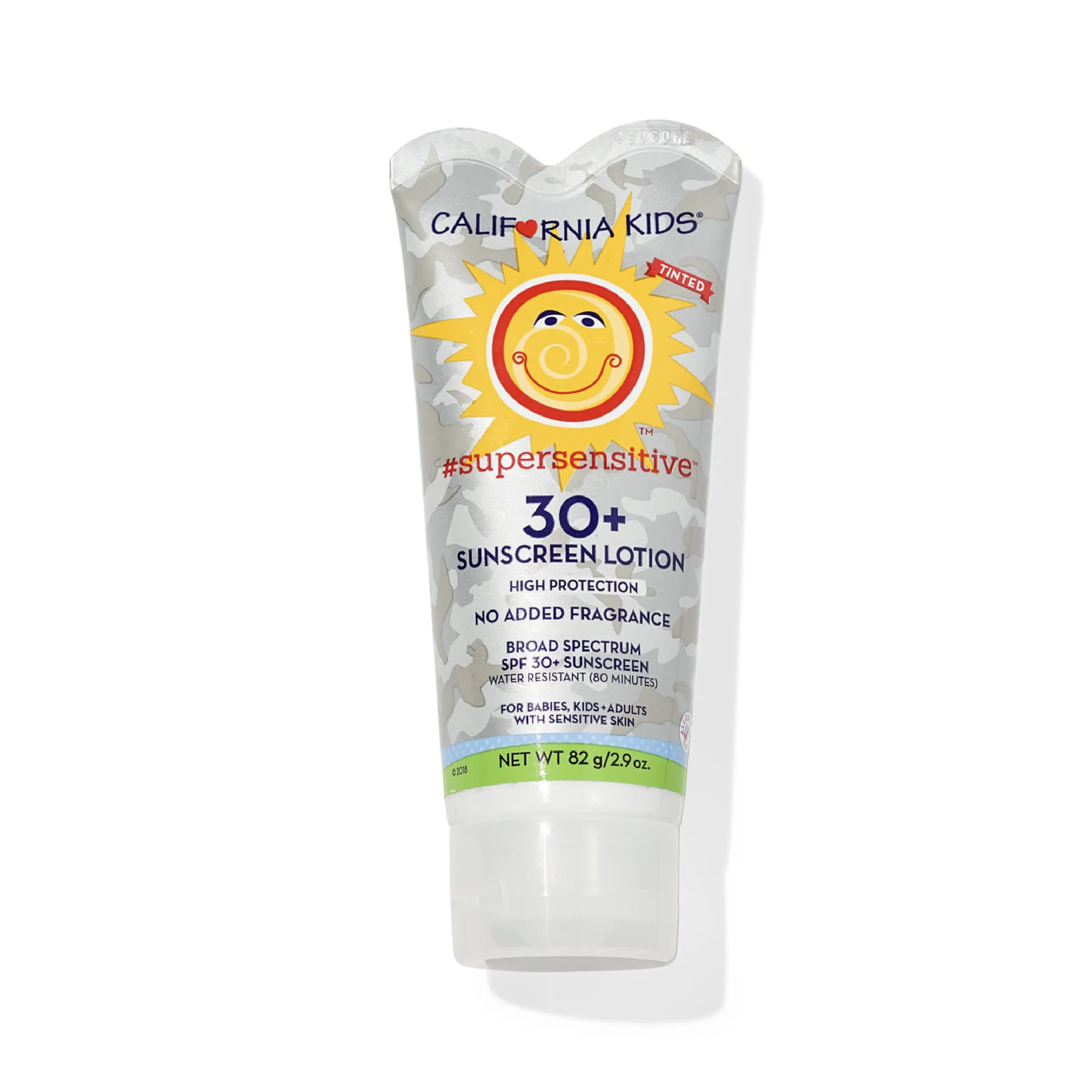 California Kids® #supersensitive™ Broad Spectrum SPF 30+ Sunscreen