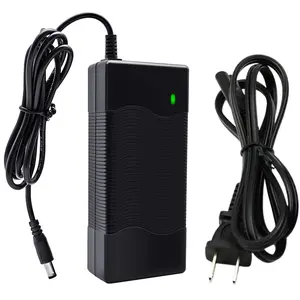 Fast Charging, True Output 42V 1.5/2A Electric Bicycle Power Adapter For Ninebot F30/F30D/F30E/F2/MAX G2/G30LP/E25/T15/F20 Electric Scooter And Other 36V Lithium-ion Battery Scooter Charger, Not Applicable To Lead-Acid Batteries, HMZZJYD, Without Battery