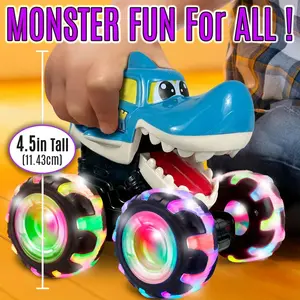 The new 2026 monster truck toy set is a favorite among children! It features voice control and light-up functions, and can be activated with a simple press. It's the perfect gift for both boys and girls.