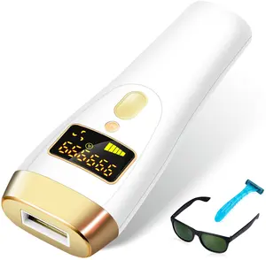 IPL Laser Permanent Hair Removal Device for Women and Men, Painless Best Hair Remover Whole Body Facial Armpits Back Legs Arms Face Bikini Line,Corded at-Home ipl device