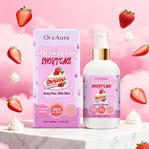 Strawberry Cake Body Mist with a Strawberry Scent, Hydrates And Smooths The Skin, Made with Gentle Ingredients, Suitable for All Skin Types