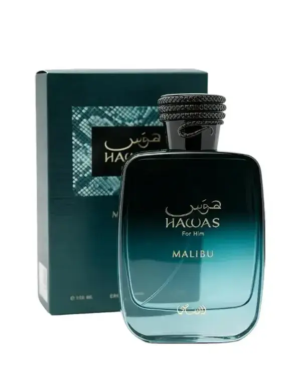 Rasasi Men's Hawas Malibu EDP Spray 3.4 oz/100ml