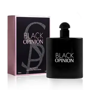 META-BOSEM Black Addiction Women's Eau de Parfum (EDP) Natural Spray - 2.7 oz/80 mL Classic Bottle, Warm & Fresh Coffee Bean Notes, Sweet Vanilla Notes, Everyday Wear, Holiday Gift