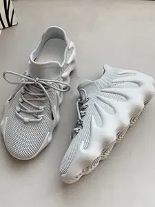 Women's Summer Breathable Coconut Shell Sneakers, Soft Sole Running Shoes, Casual One-Click Fastening, Plus Size 44 Unisex