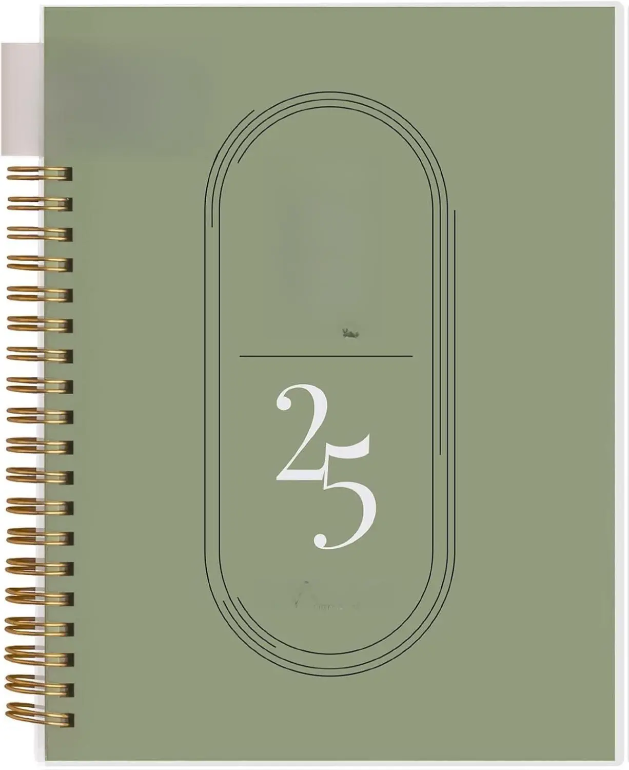Rileys 2024-2025 Academic Year Planner A5, 18-Month Weekly & Monthly Agenda with Notes, Flexible Cover, Full Monthly and Weekly Spread, Twin-Wire Bound Organizer (8.5 x 11 Inch, Green)
