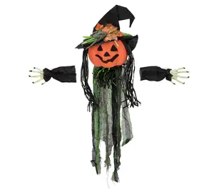 Northlight Creepy Jack-O-Lantern 3-D Halloween Window Decor