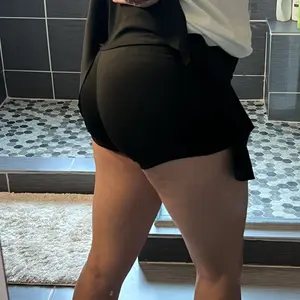 Women's Solid Pocket High Waist Sports Skorts, Simple Comfort Breathable Sporty Wrap Gym Shorts for Gym Workout Running, Tennis Skirts, Short Skirt, Pickleball Clothes, Tennis Outfits, Ladies Sportswear for Fall, Fall Bottoms for Back To School