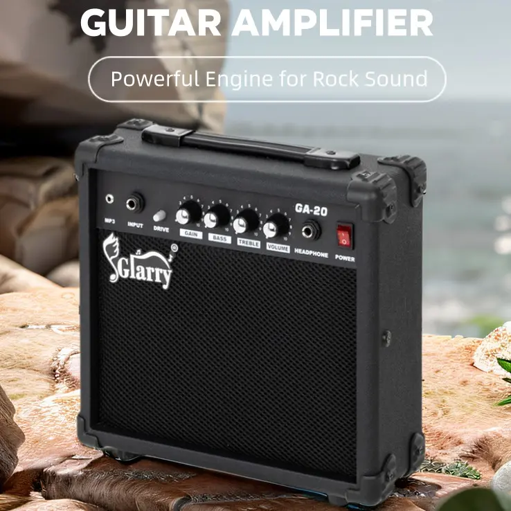 Glarry 20W Electric Guitar Amp – Powerful Sound for Beginners & Pros! Amplifier Glarry 20W Electric Guitar Amp – Powerful Sound for Beginners & Pros! Amplifier