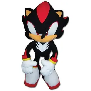 Sonic The Hedgehog New_8967 Great Eastern GE-8967 - Shadow Plush, 12", Multicolor