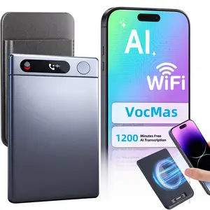 TicNote Agentic AI Notetaker Translator, NotePin Smart Voice Recorder with App Control and Magnetic Case, Support WiFi fast transfer, AI Voice Recorder 64GB Memory, Supports 103+ Languages, AI Transcribe Translation Pen Usb Audio Travel Gadgets Portable