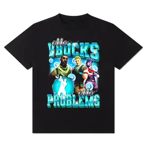 Mo VBucks, Mo Problems T-Shirt - Classic Vintage Graphic T-Shirt, Unisex Streetwear Essentials
