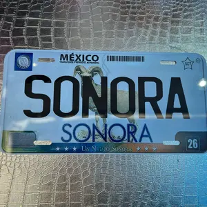 Sonora personalized plate decorative