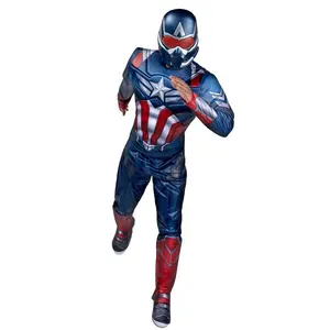 Men's Deluxe Captain America Sam Wilson Costume