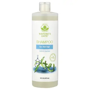 Mild By Nature (Nature's Gate), Biotin & Bamboo Shampoo for Thin Hair, 16 fl oz (473 ml)