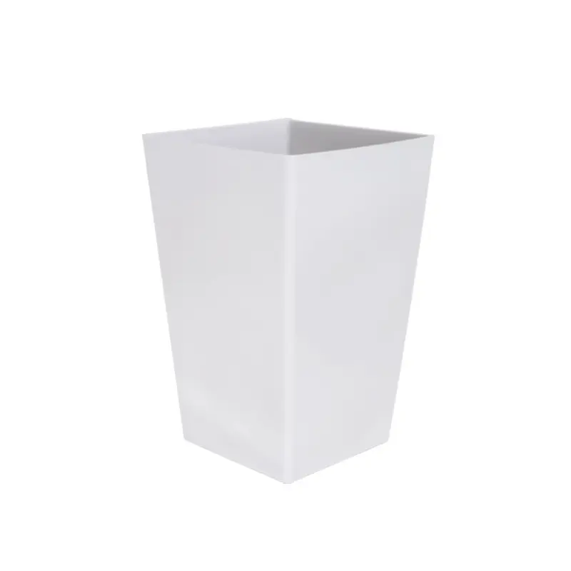 Large Diameter Plastic Flower Pot, Garden Entrance Hallway Decoration, Durable Plant Container, Planting Container, Ideal for Indoor & Outdoor Use, Decorative Garden Pots, Rectangular Planter