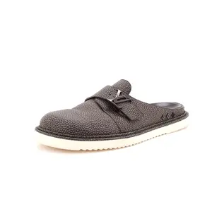 Pre-owned Louis Vuitton Men's LV Easy Mules Nubuck Calfskin by Rebag