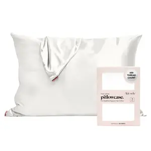 Kitsch Satin Pillowcase in Ivory
