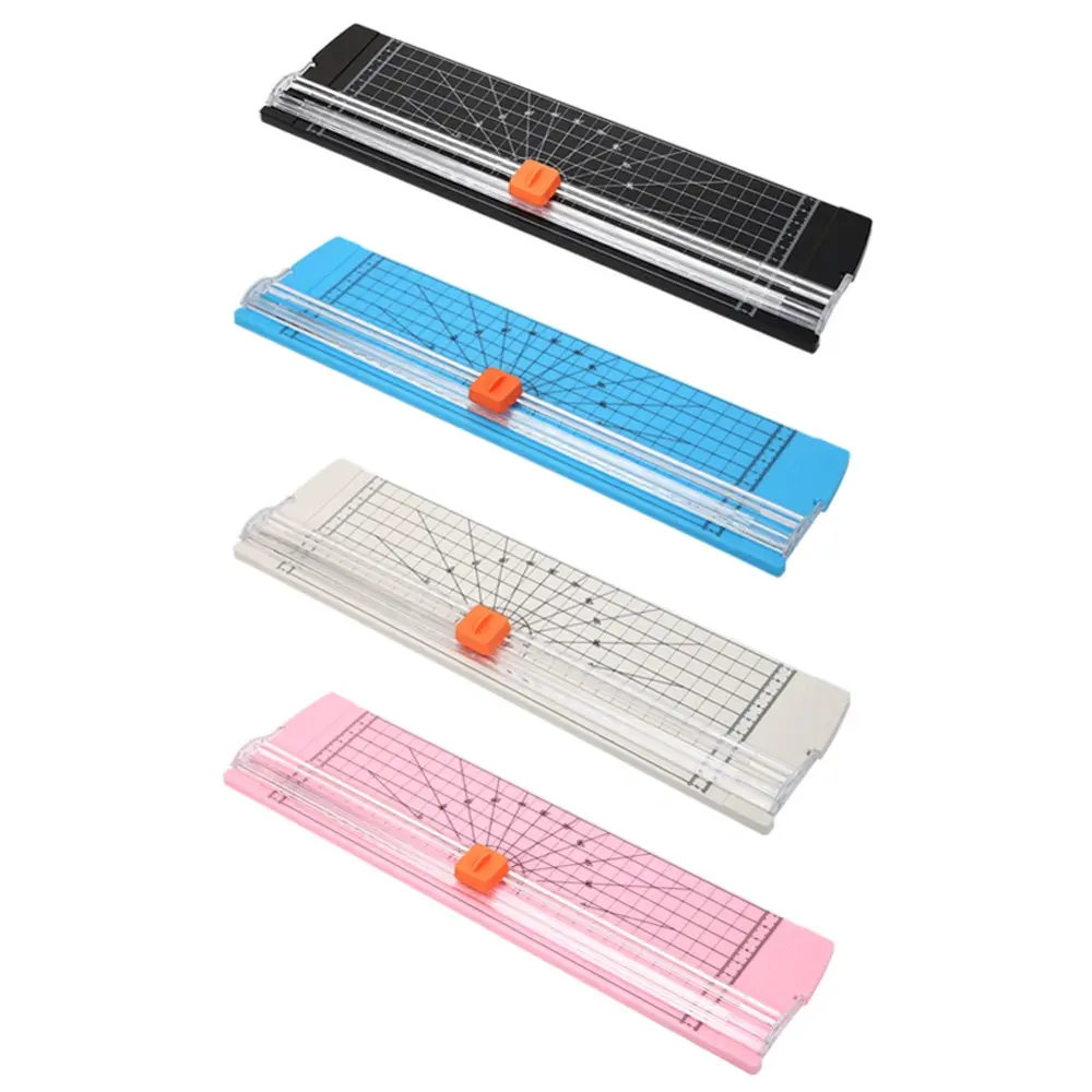1pc A3/A4 Paper Cutter Precision Paper Photo Trimmers Cutter Scrapbook Trimmer Lightweight Cutting Mat Machine for Home Office School Cutting Supplies
