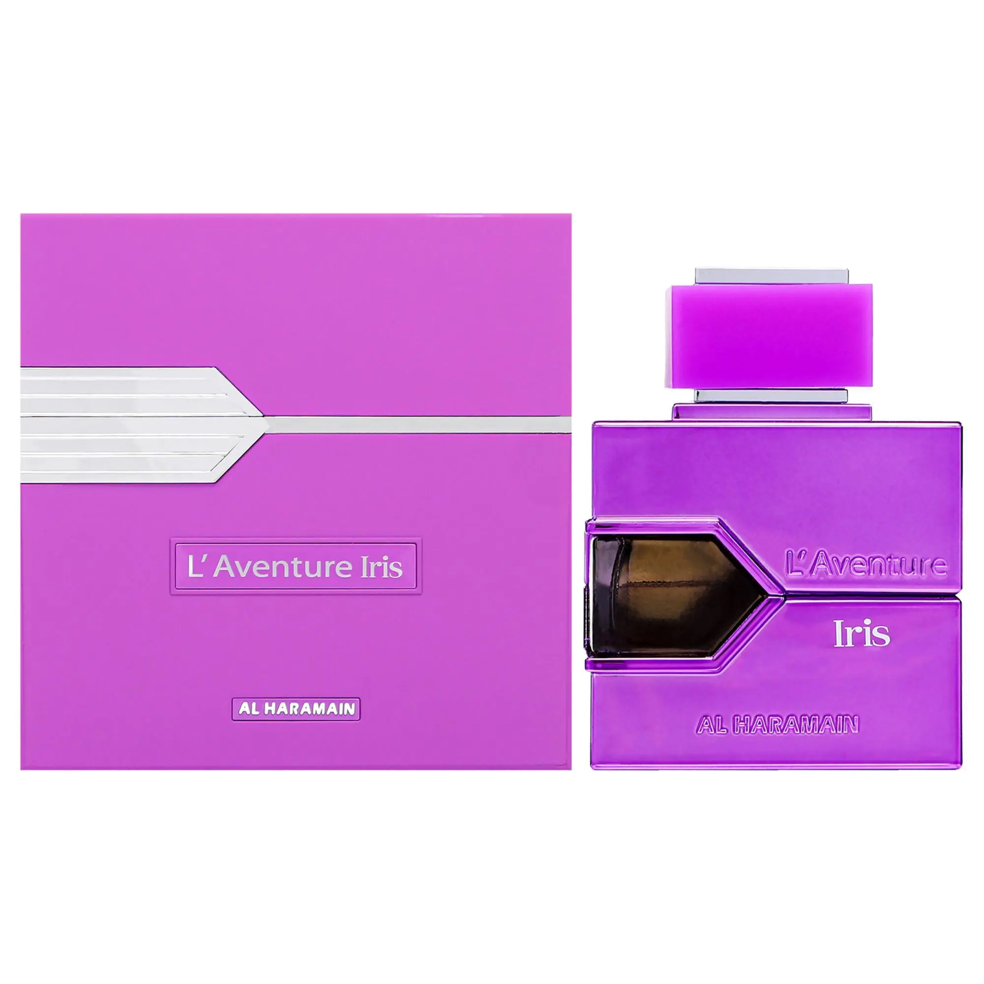 Al Haramain LAventure - Iris Unisex Extrait De Parfum Scented Spray, 3.33 fl oz Single Bottle, Unisex Wear Fragrance, Scented Spray Unisex Fragrance