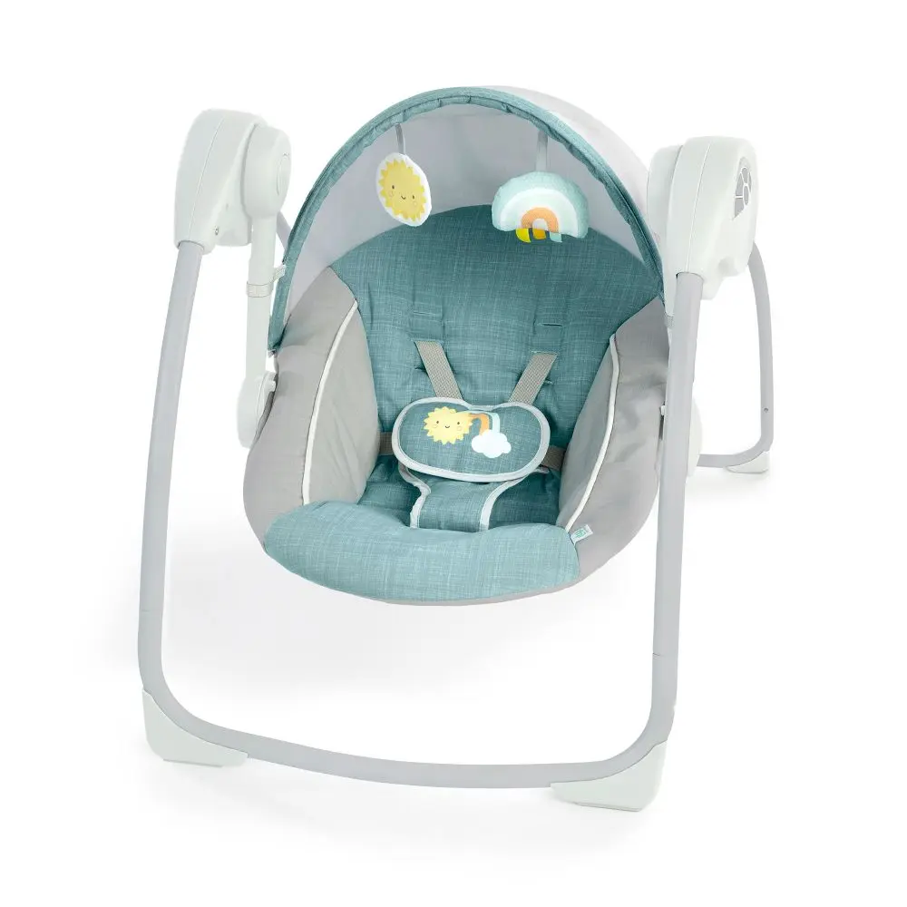 Ingenuity Sun Valley Canopy Portable Swing - Teal Ingenuity Sun Valley Canopy Portable Swing - Teal