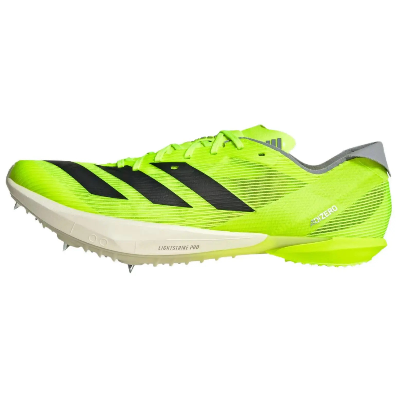 Adidas Adizero Ambition Lucid Lemon Core Black Halo Silver Versatile Cushioned Breathable Low Top Running Shoes Unisex IH5798