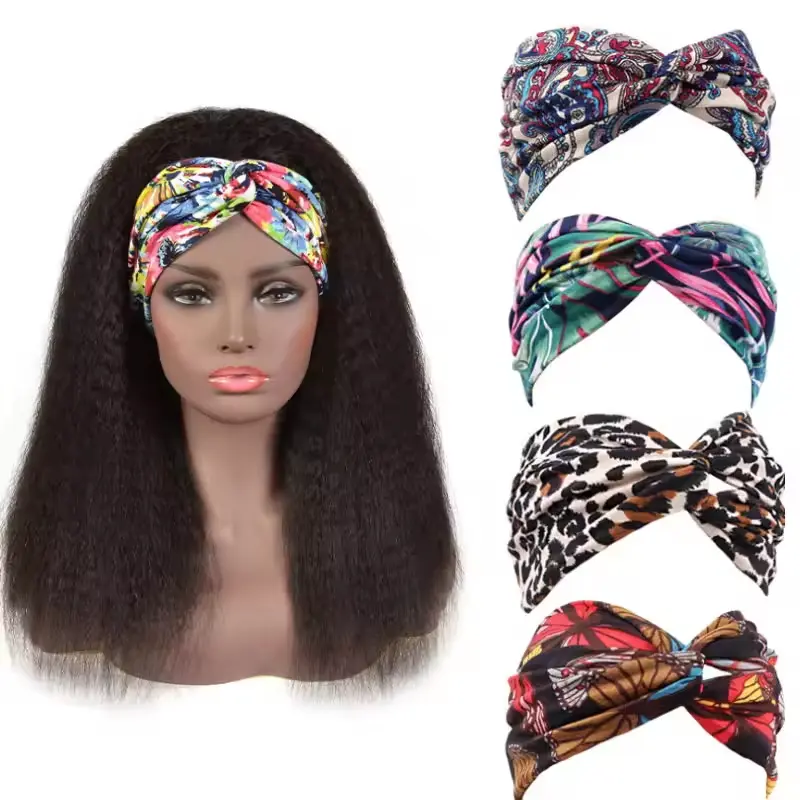 [Valentine's Day Gift] Women's Twisted Cute Turban, Fashion Stretchy Adjustable Attachment Band-Shaped Hair Accessory for Headband Wigs & Edge Taming, Fashion Headbands, Stretchy Headbands