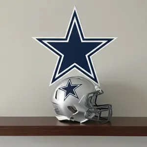 Dallas Cowboys 3D Printed Display Helmet
