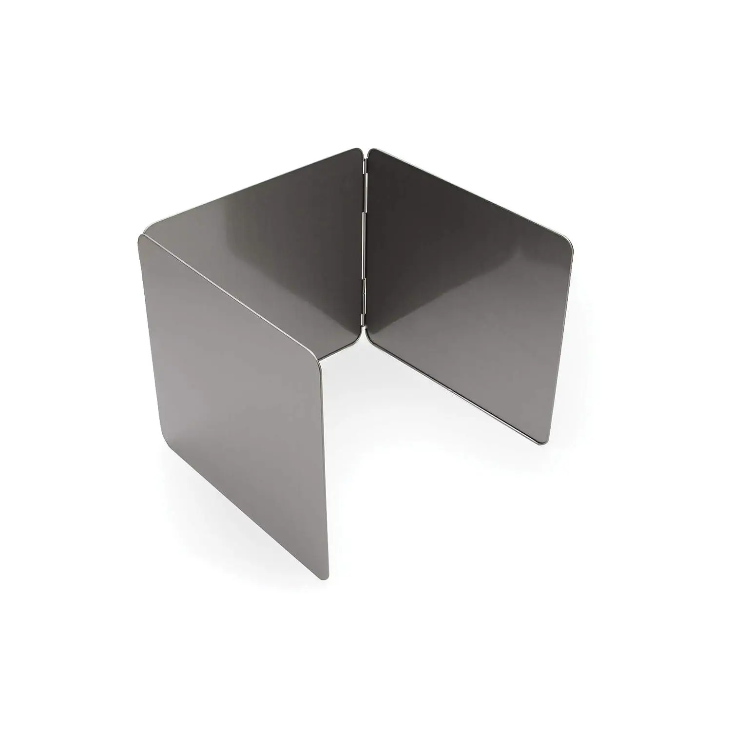 Non-Stick 3 Sided Splatter Guard For Stove Top And Frying Pan, 9 X 10.25 Inches, Gray Steel