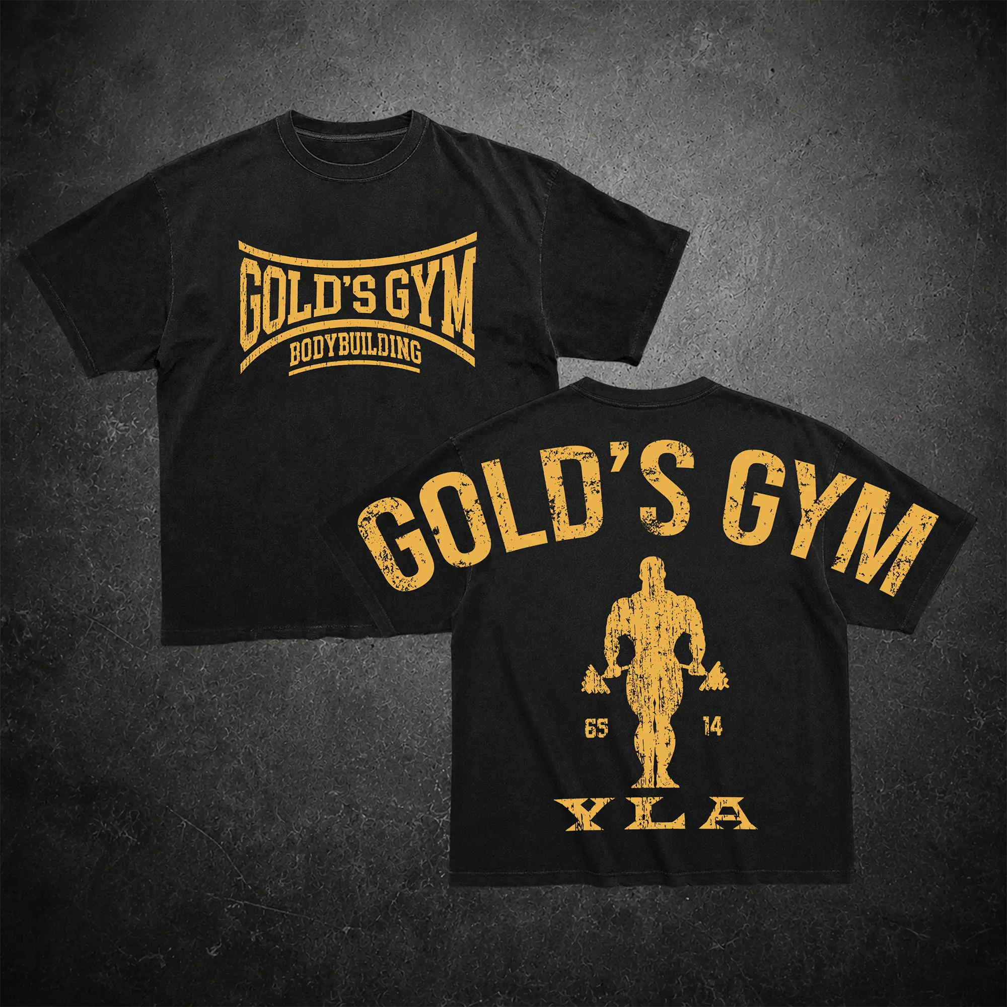 Golds YLA Limited Edition Gym Shirt, Gym Apparel, Workout Wear, Training Men's Top, Aesthetic Shirt, Discipline, Strength, Focus