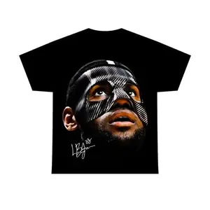LEBRON JAMES T-SHIRT | Rare Bootleg Graphic Jumbo Merch | The Last Dance Vintage 90s Style Face Graphic Bootleg Tee graphic tee men gifts