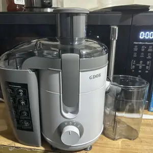 Product Review of 800/1200/1300 W+2.5/3/ 3.2 inch Feed Chute Juicer with Titanium Enhanced Cut Disc,Dual Speeds Centrifugal Extractor Machines for Fruits,Veggies from G**_