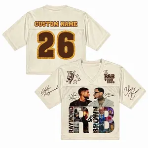 CUSTOM NAME Custom Name Number Music Style Jersey Shirt 3D Printed Graphic Unisex Oversized Tee Streetwear Concert Outfit Gift Idea