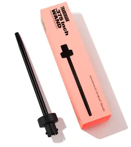 Trademark Tiny Wand Attachment Mood Interchangeable Hair Iron .375 inch Ceramic Barrel Tight Natural Curls Curling Iron Disco Curls