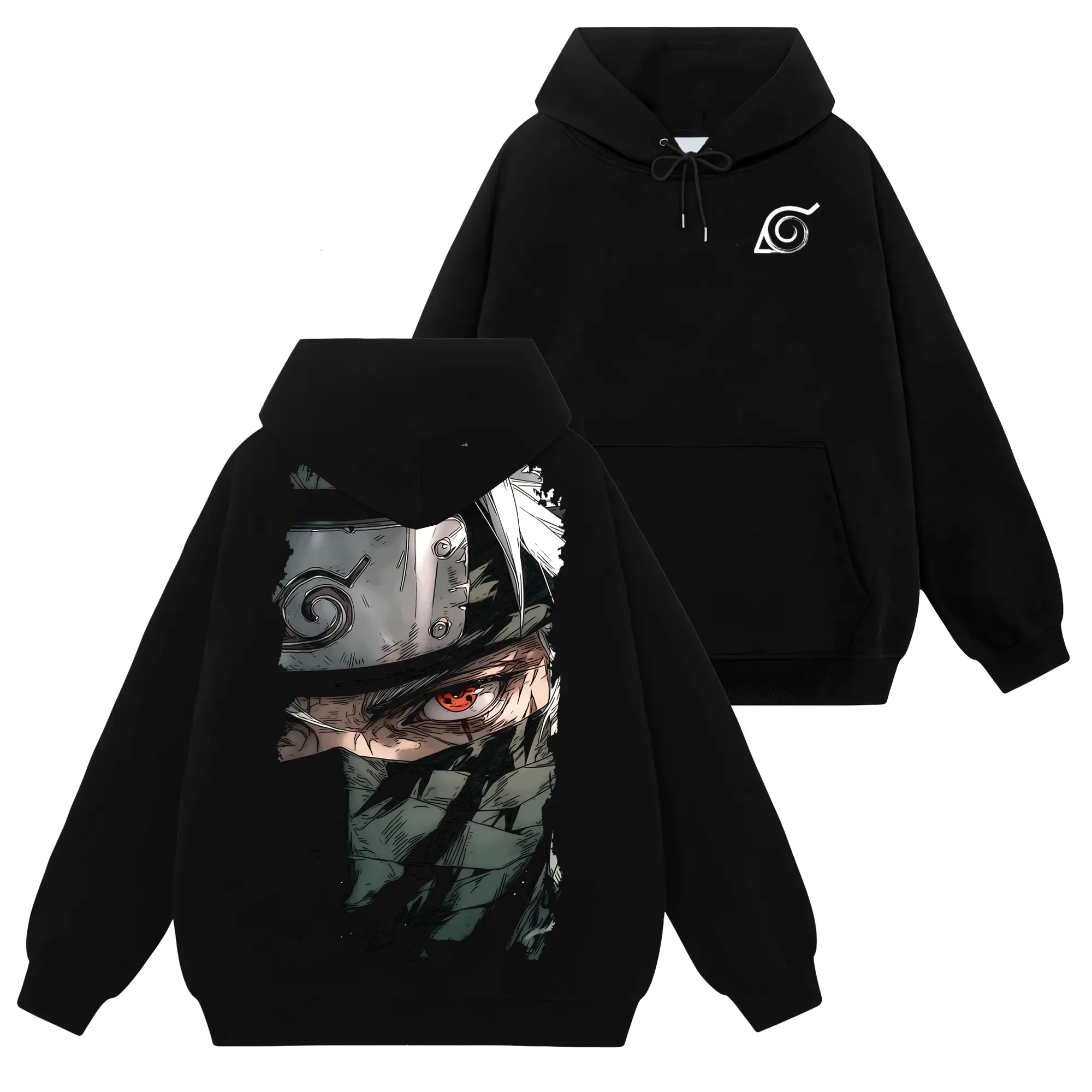 [Shinobi Shop] Limited Kakashi Hatake - Naruto Shippuden #98 Hoodie T-Shirt Sweatshirt, Retro Vintage Unisex Graphic 90s Cotton, Gift For Wibu, Anime Manga Y2K Streetwear Fabric Womenswear