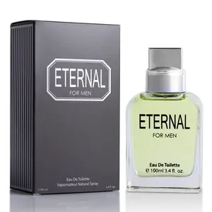 Urban Collection Eternal for Men Eau De Toilette Spray – Herbal Aromatic Sage & Juniper Fresh Fragrance with a Modern Twist Elegant 100ml Bottle Packed in Paper Box